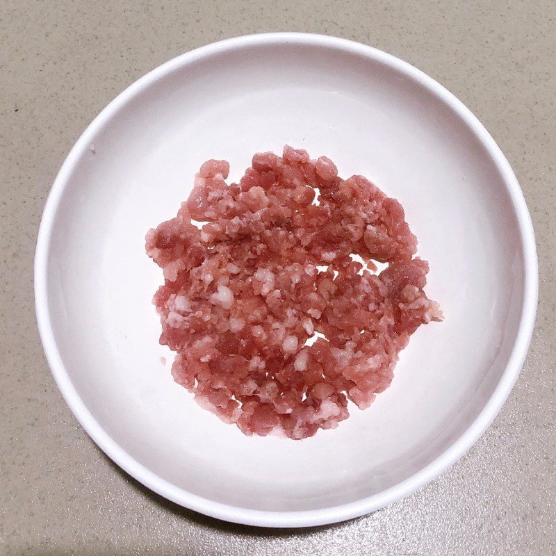 Step 1 Prepare ingredients for Mung Bean Soup with Ground Pork