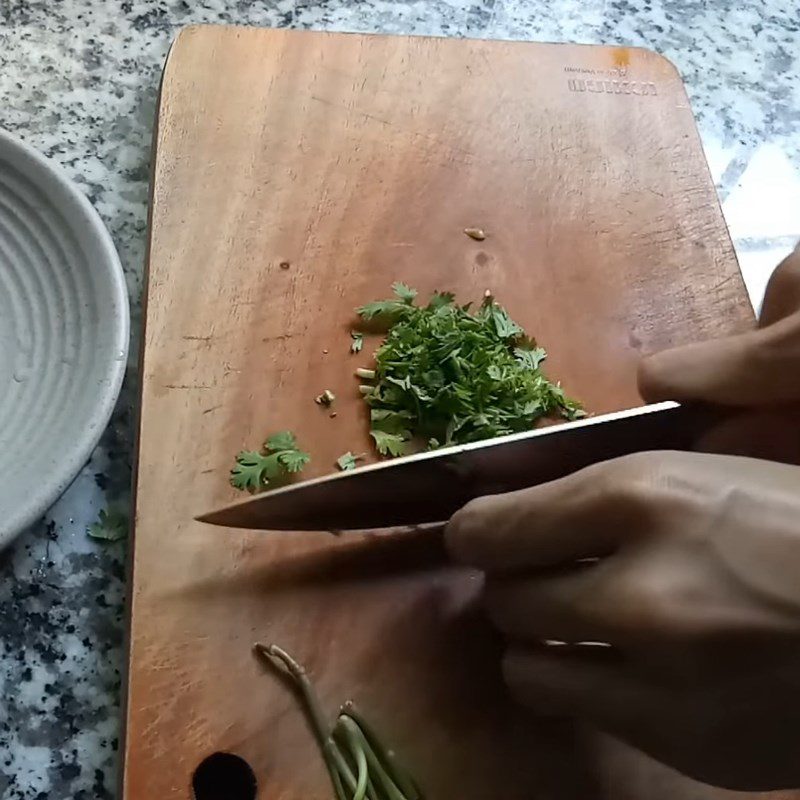 Step 1 Prepare the ingredients for Fried fish cake with fish sauce