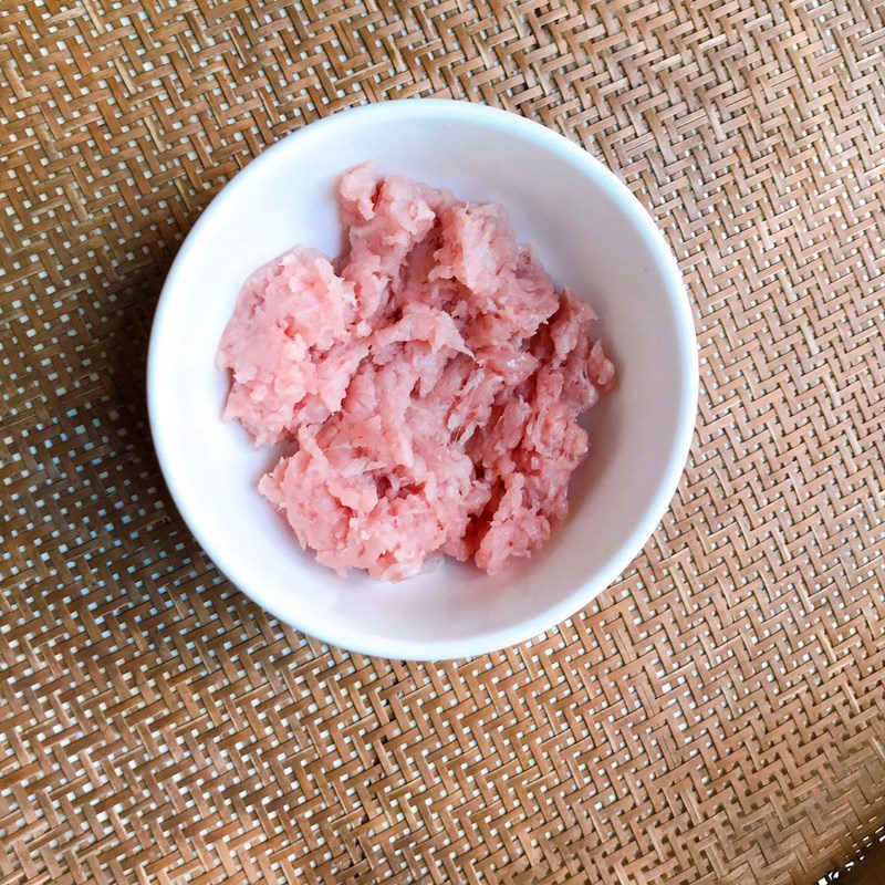 Step 1 Prepare Ingredients for Pork Stuffed Tapioca Cake