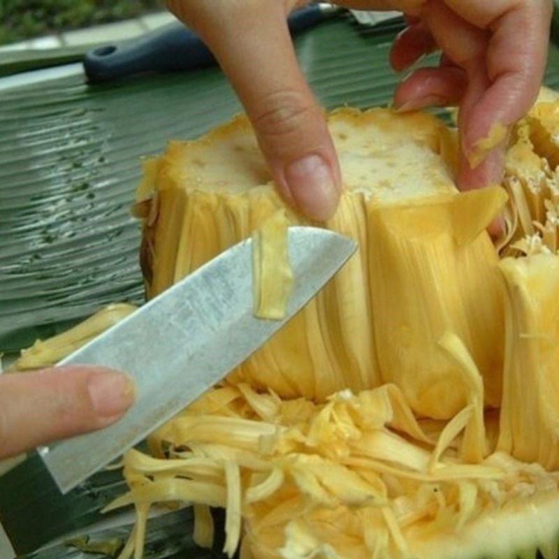 Step 1 Prepare the ingredients for Dragon Fruit and Jackfruit Smoothie