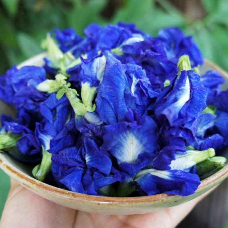 Step 1 Prepare the Ingredients for Lemongrass and Pandan Tea with Butterfly Pea Flowers