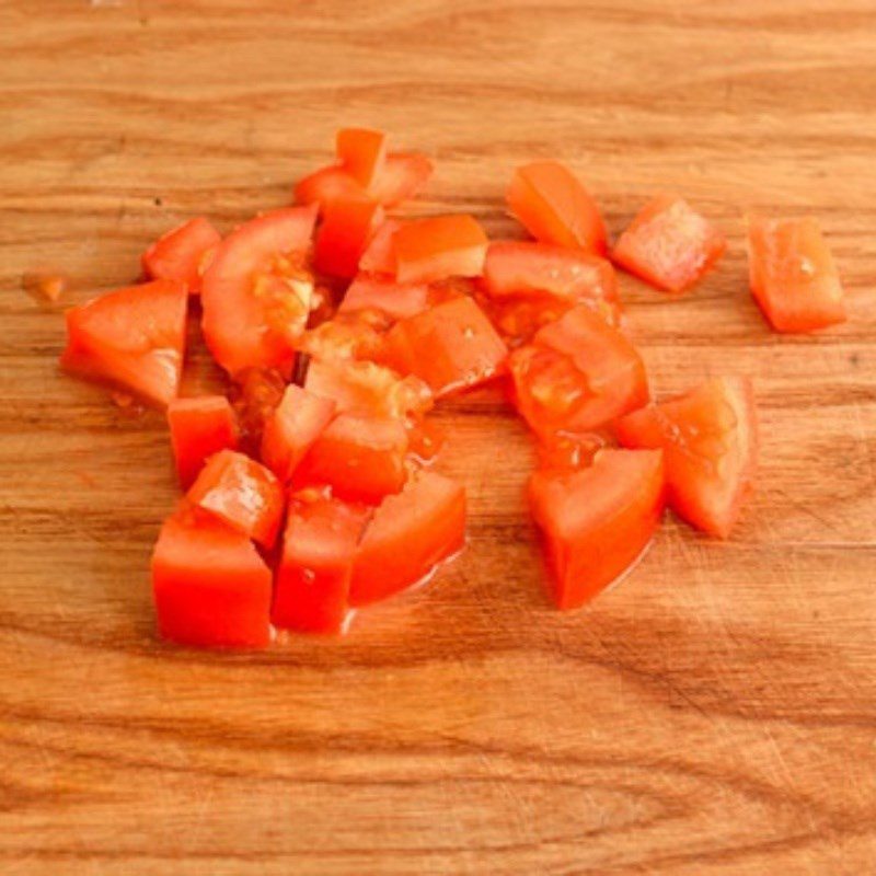 Step 1 Prepare the ingredients for Soft Tofu with Vegetable Sauce