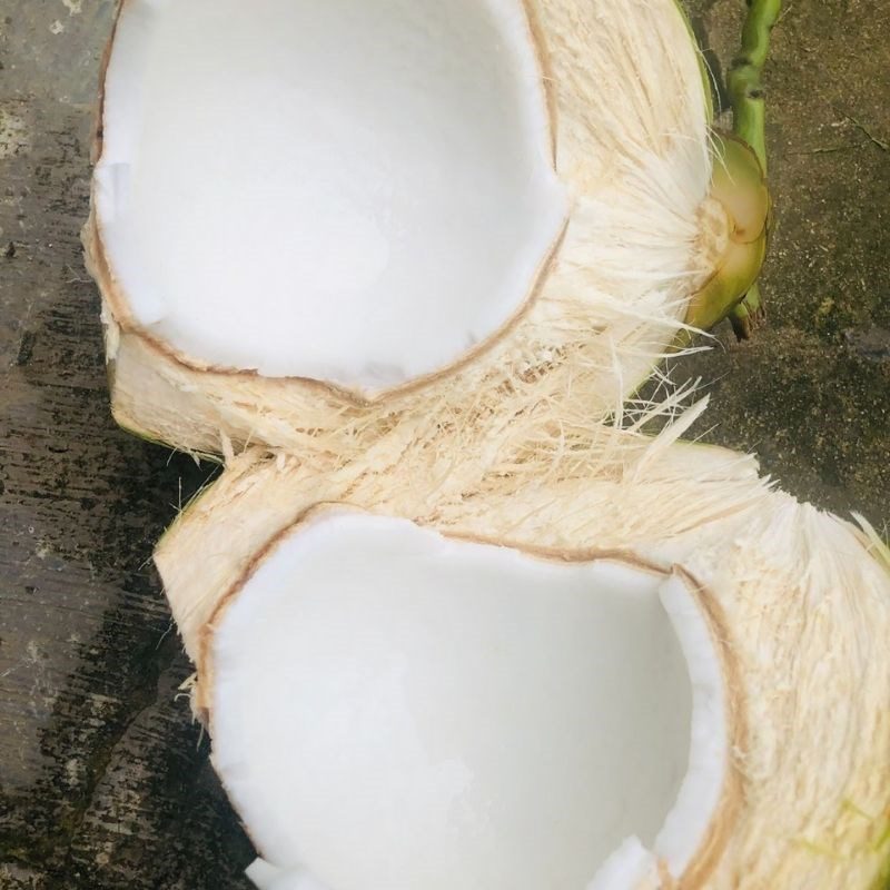 Step 1 Prepare the ingredients for Coconut Cake