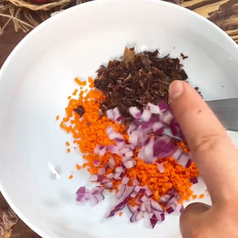 Step 1 Preparing the ingredients for Bánh đúc (Recipe shared from TikTok Cooking with TasteVN)