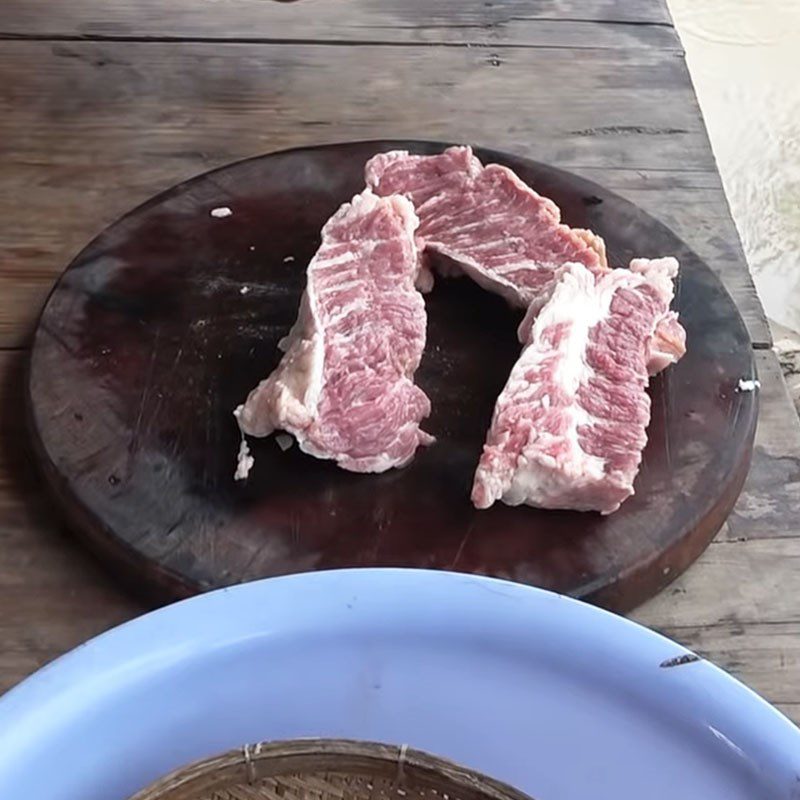 Step 1 Prepare ingredients for Grilled Beef Hump