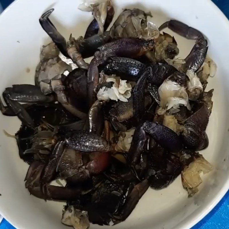 Step 1 Preparation of Ingredients for Beef Salad with Dried Shrimp