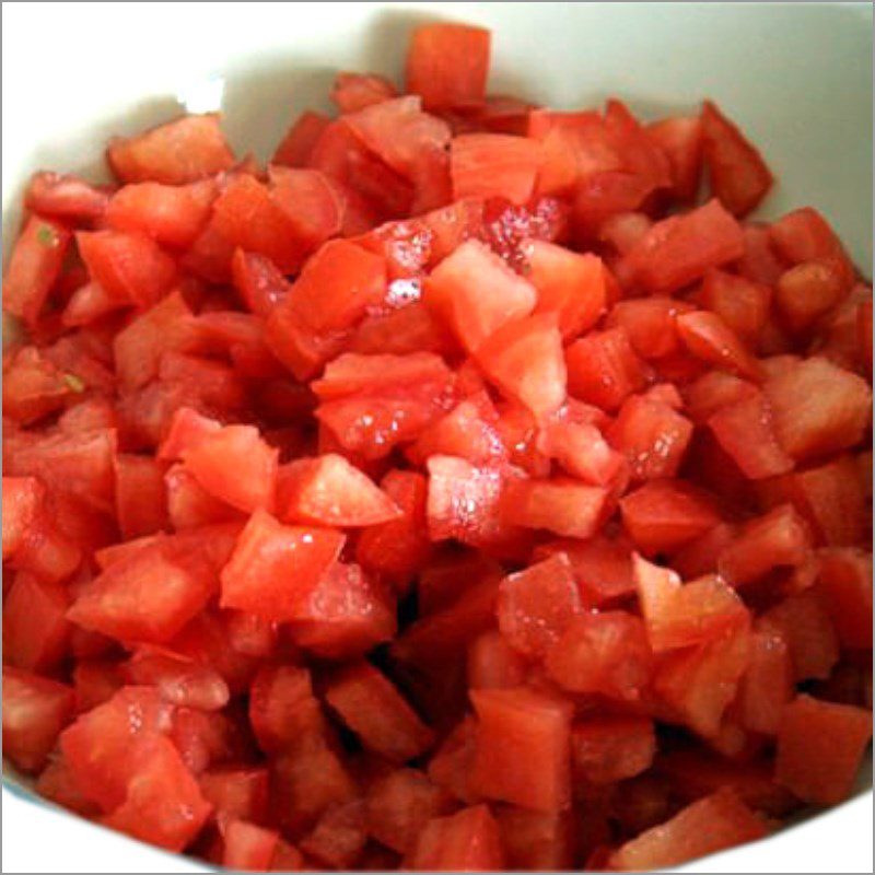 Step 1 Prepare the ingredients (tomatoes, onions) Spaghetti with minced beef sauce (homemade spaghetti sauce)