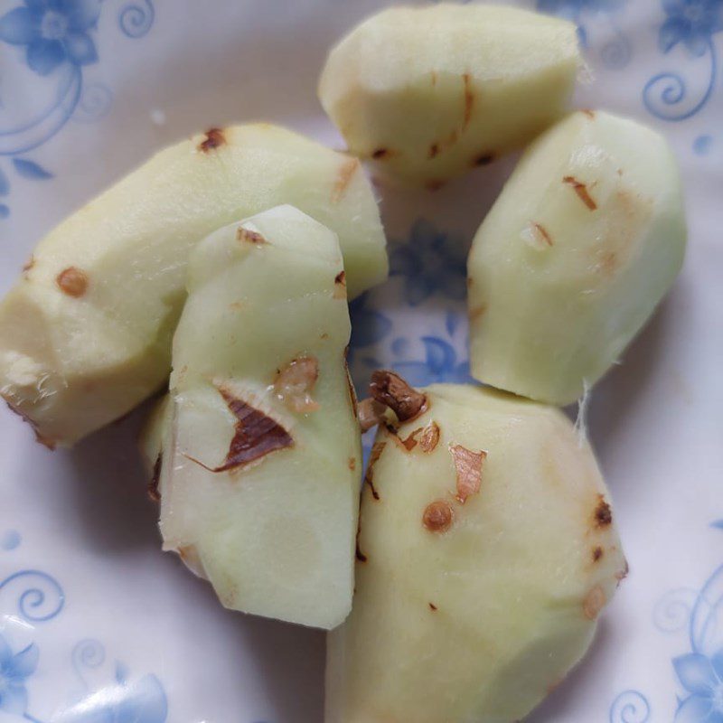 Step 2 Prepare other ingredients Young jackfruit