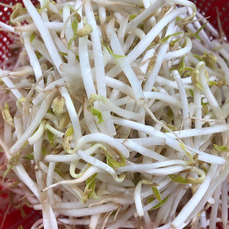 Step 1 Prepare the side ingredients for Hue shrimp and pork tapioca noodles