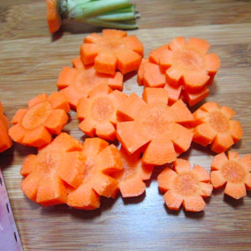 Step 1 Prepare the ingredients for vegetarian wonton soup (Recipe from the TikTok channel Bếp chay XANH)