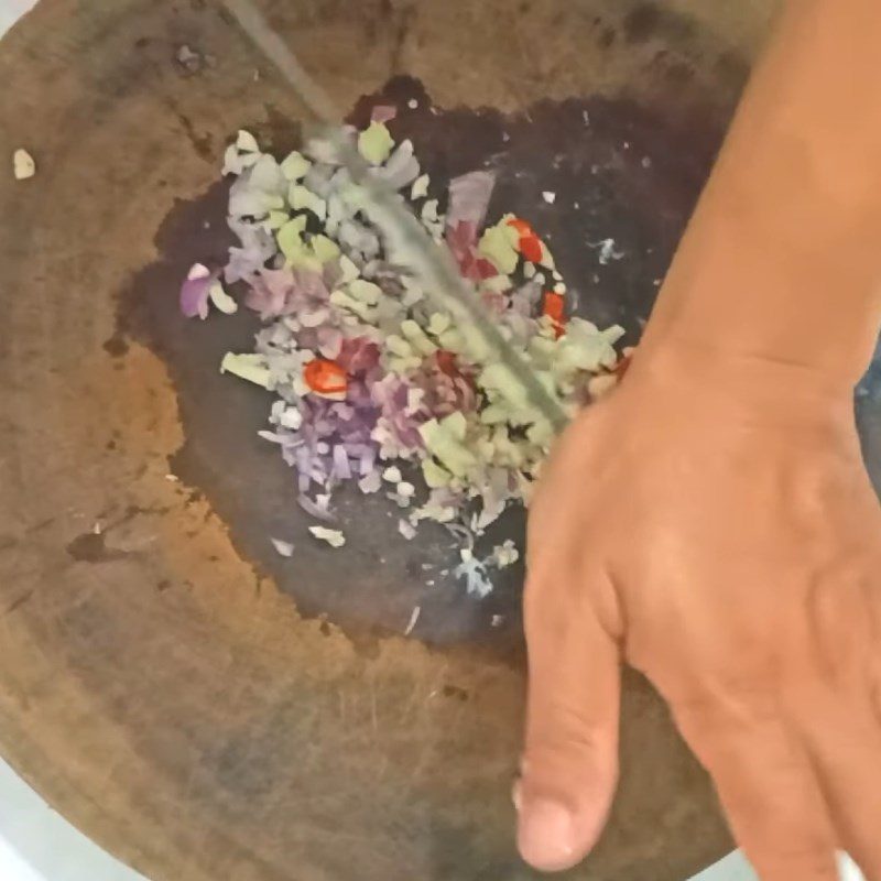 Step 2 Prepare vegetables Venison steamed with perilla leaves