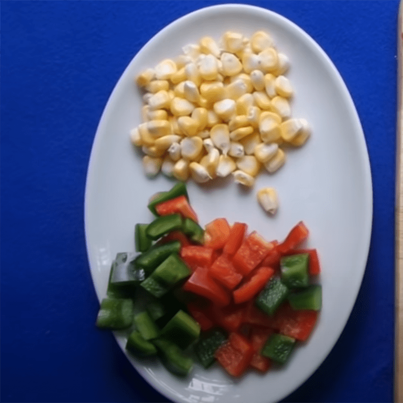 Step 2 Prepare the vegetables Seafood Pizza