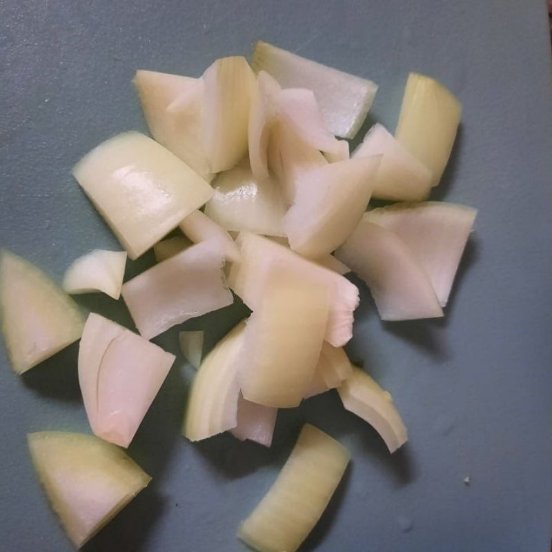 Step 2 Prepare vegetables Stir-fried Tu hài (giant clams) sweet and sour