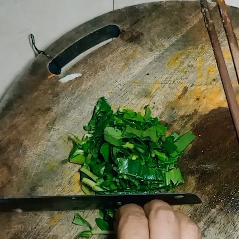 Step 1 Prepare the vegetables for Vegetarian Pumpkin Stew with Peas