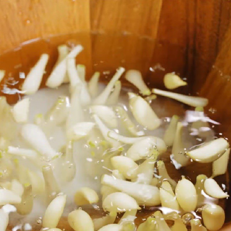 Step 1 Prepare the vegetables for Mixed Pickled Vegetables