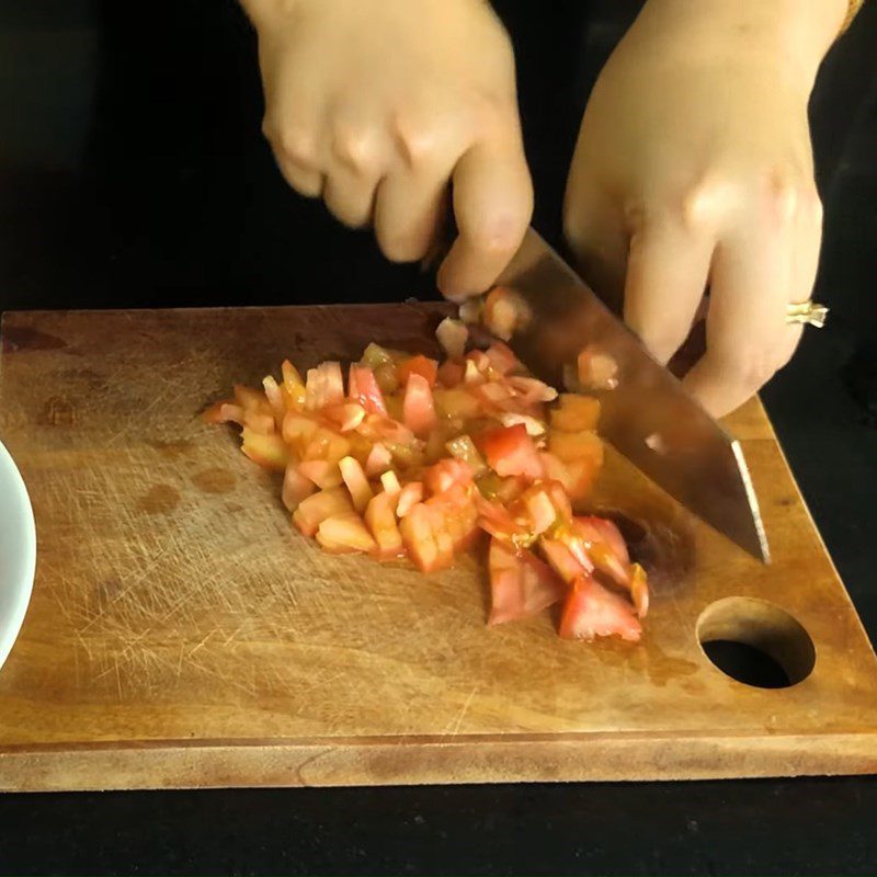 Step 1 Prepare the vegetables for Beef Lagu