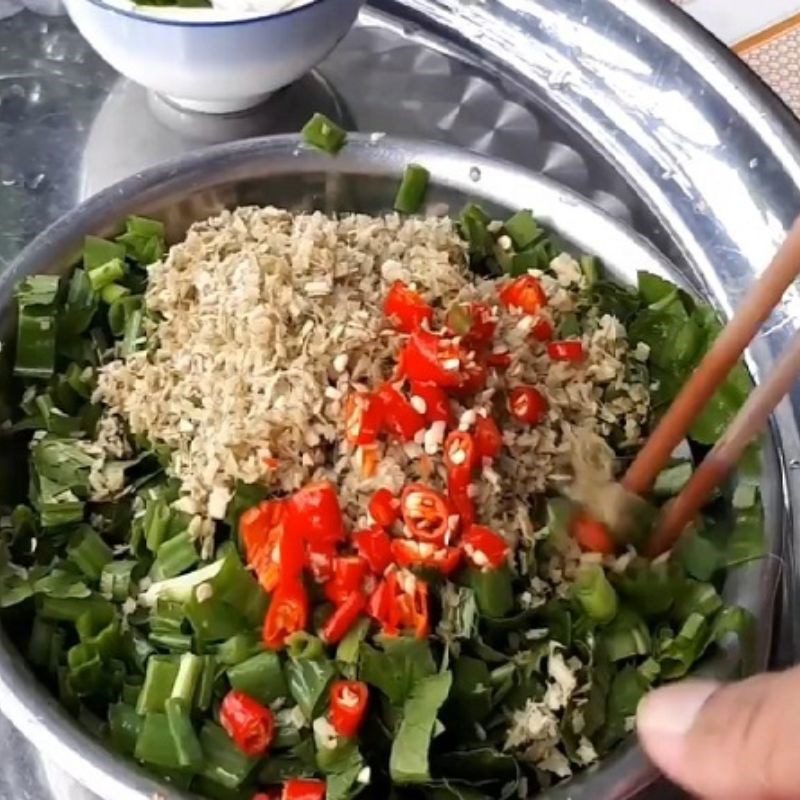 Step 1 Prepare Vegetables for Beer Steamed Pomfret