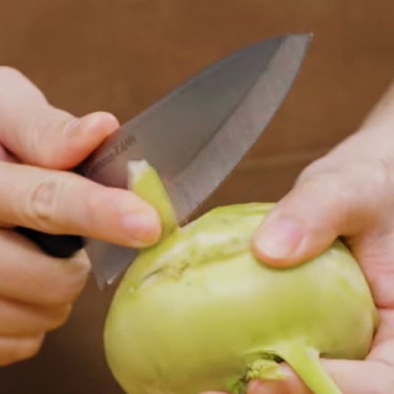 Step 1 Prepare the vegetables for Mixed Pickled Vegetables