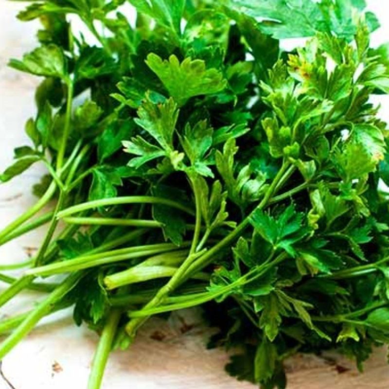 Step 1 Prepare parsley Parsley Juice