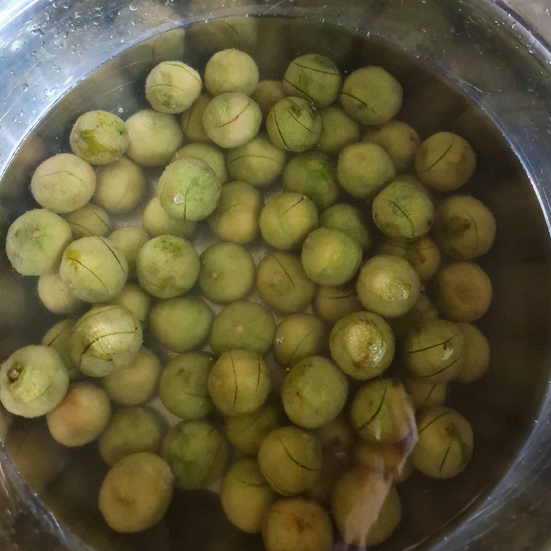 Step 1 Prepare soursop Pickled soursop