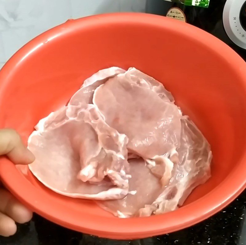 Step 1 Prepare the ribs Grilled Pork Chops in Foil using an Air Fryer