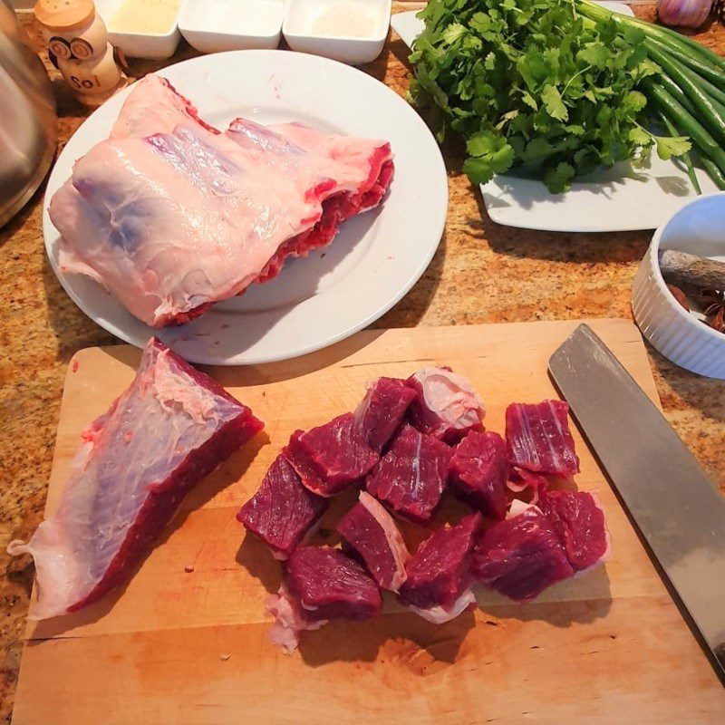 Step 1 Prepare beef ribs for beef stew