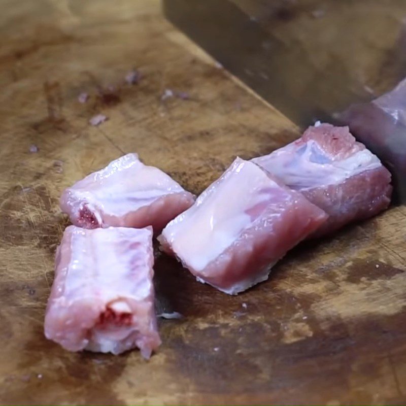 Step 1 Prepare pork ribs Braised Ribs with Tofu