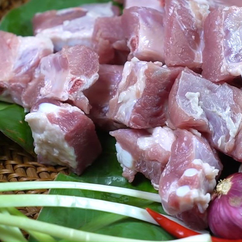 Step 1 Prepare pork ribs Braised Ribs with Tofu