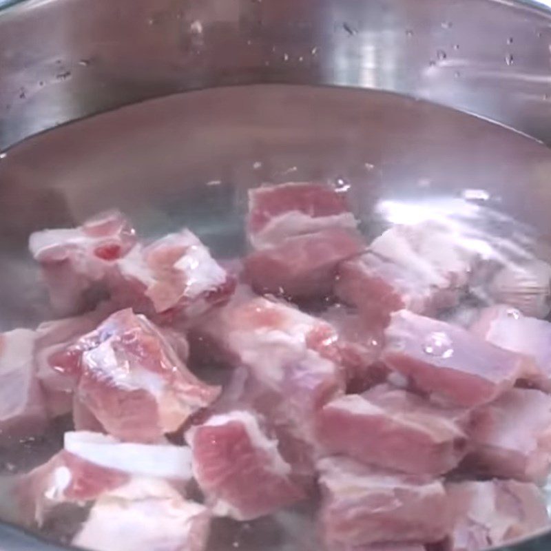 Step 1 Prepare pork ribs Braised Ribs with Tofu