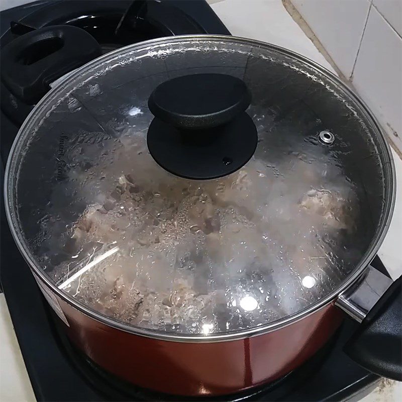 Step 1 Prepare the pork ribs Seaweed Soup with Pork Ribs