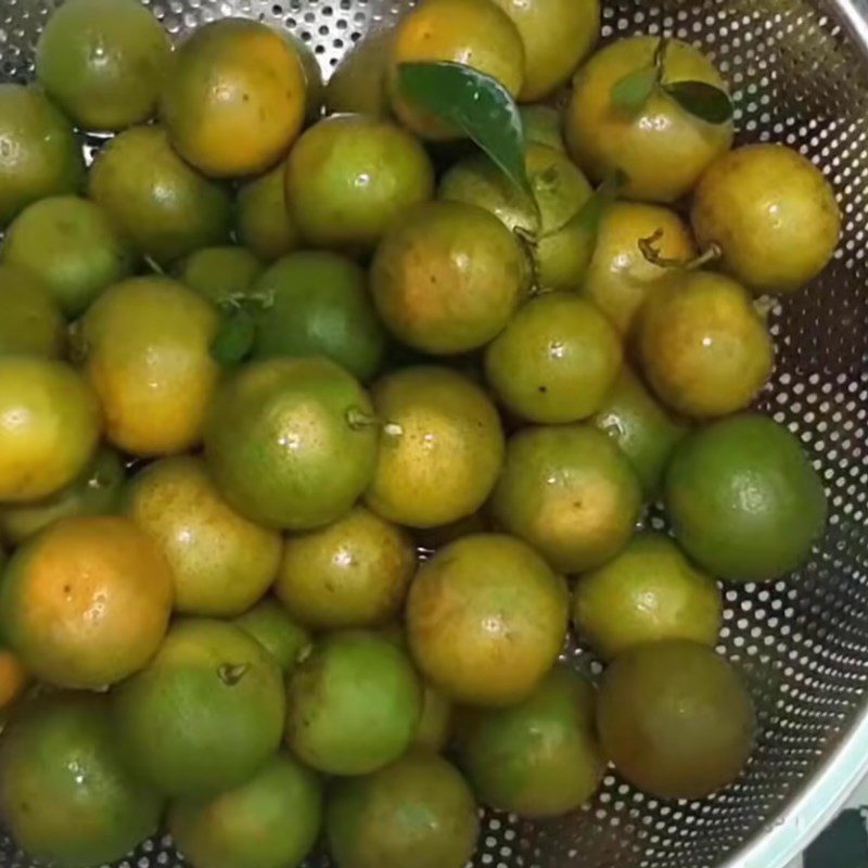 Step 1 Prepare kumquats Kumquat soaked in sugar