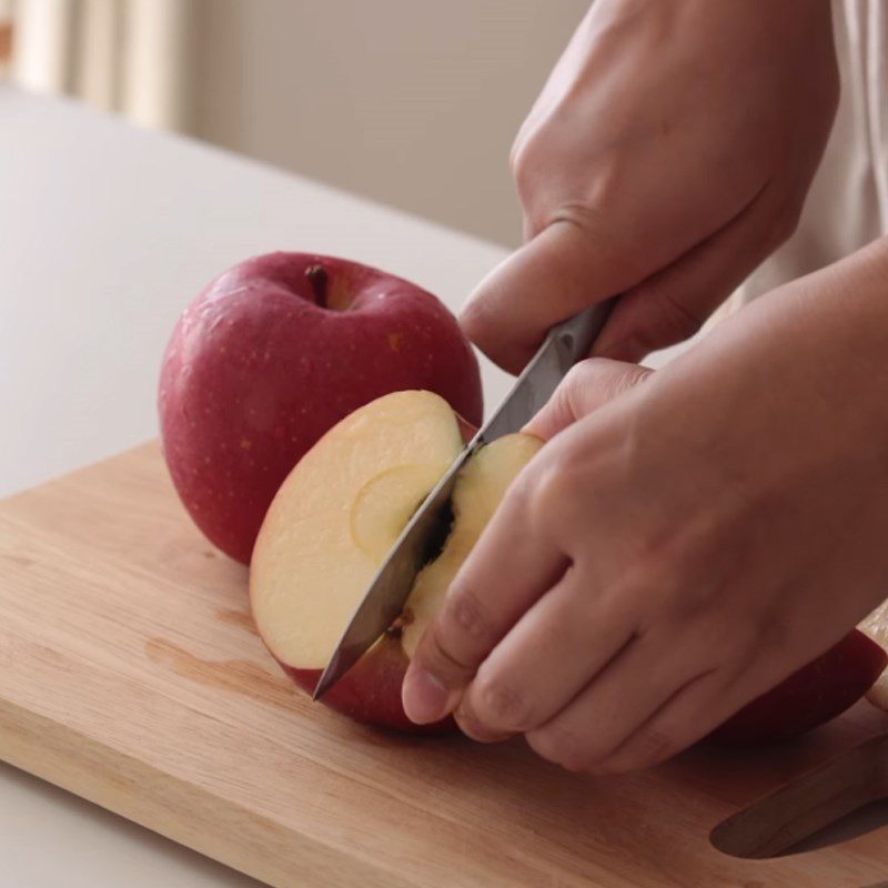 Step 6 Prepare the apples Sweet potato apple pie