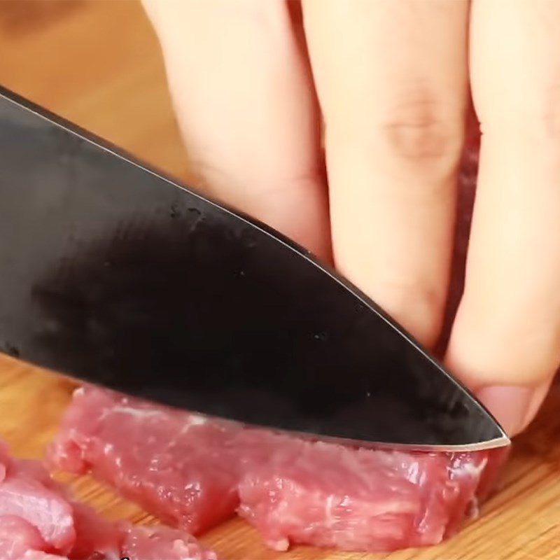 Step 2 Prepare the beef for grilling with mustard greens