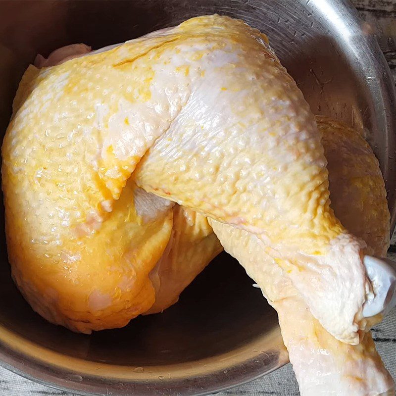 Step 1 Prepare chicken Ginger Fried Chicken