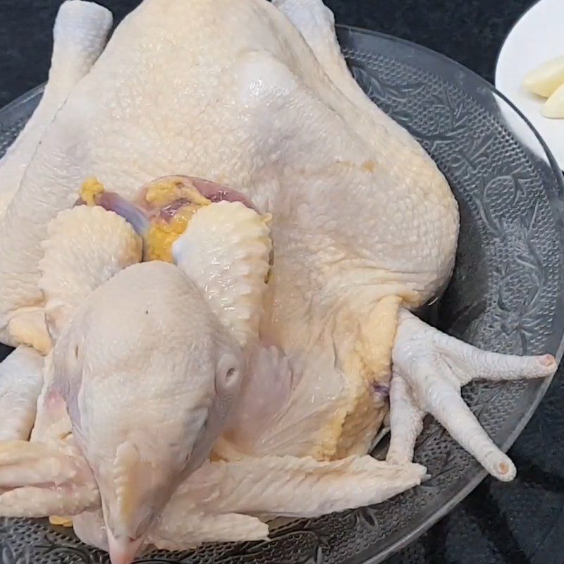 Step 1 Prepare the chicken Chicken with fresh bamboo shoots