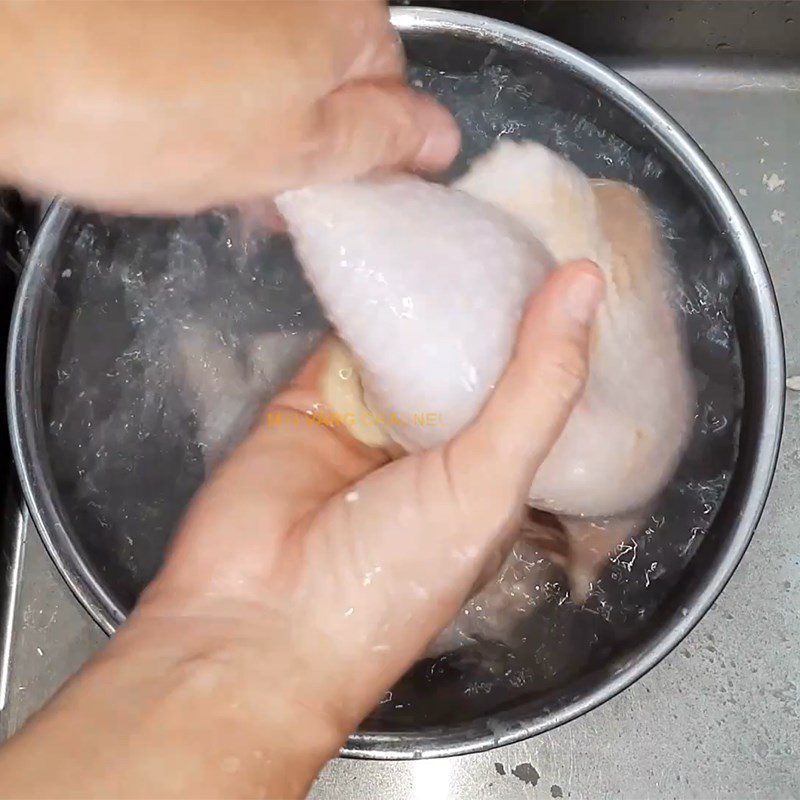 Step 1 Prepare the chicken for Lemongrass Chicken