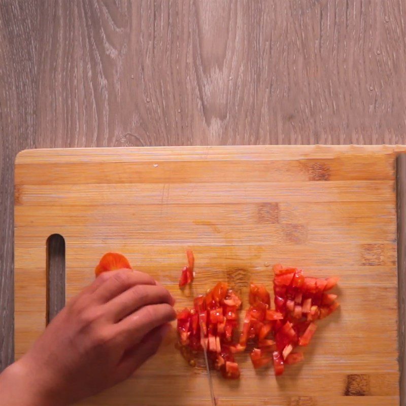 Step 1 Prepare the ingredients for Shrimp with Tomato Sauce