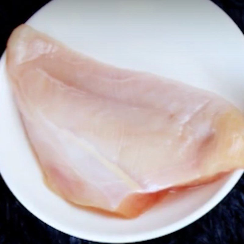 Step 1 Prepare the chicken breast Steamed Chicken Breast with Soy Sauce