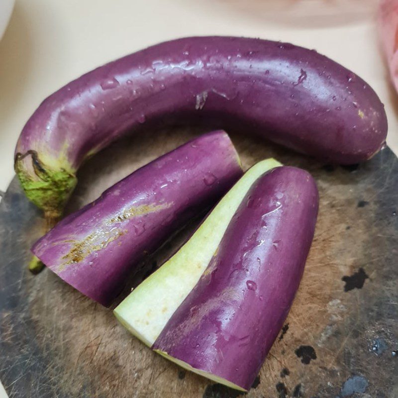 Step 1 Prepare the Ingredients for Stir-Fried Eggplant with Beef