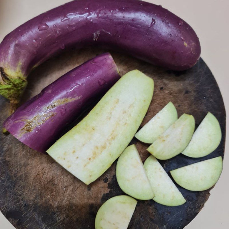 Step 1 Prepare the Ingredients for Stir-Fried Eggplant with Beef