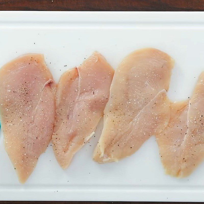 Step 1 Prepare and grill the chicken breast Grilled Chicken Salad with Mango