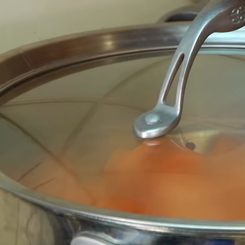 Step 1 Prepare and steam sweet potatoes Sweet Potato with Yogurt Mash
