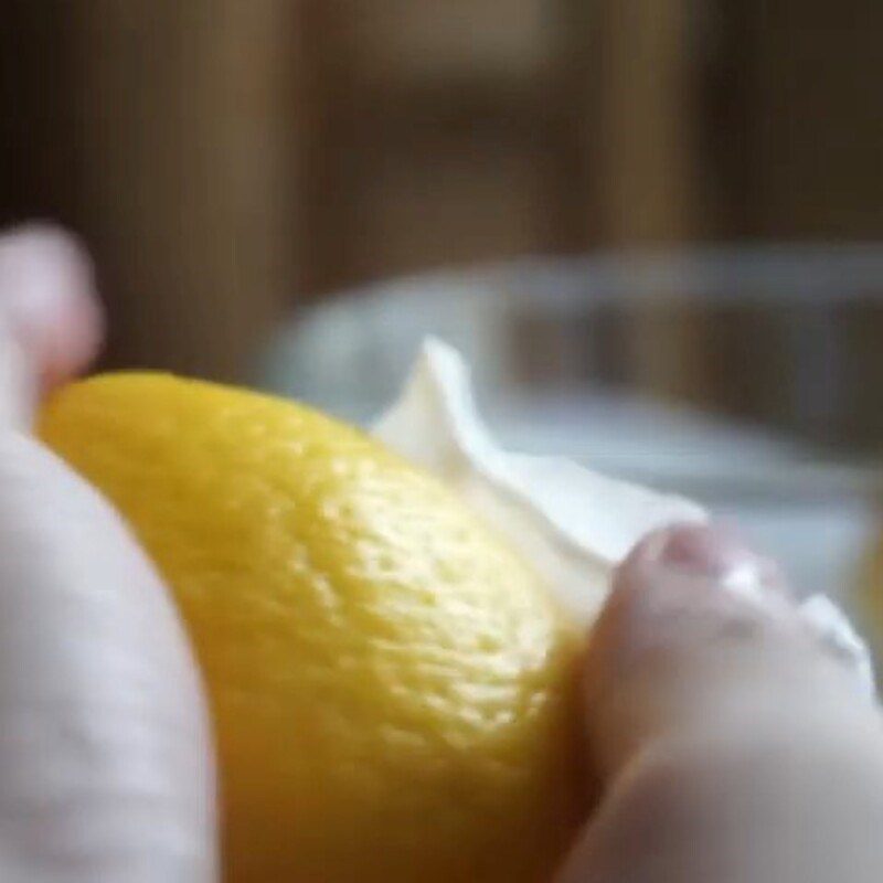 Step 1 Prepare and clean the lemon peel Lemon Peel Jam