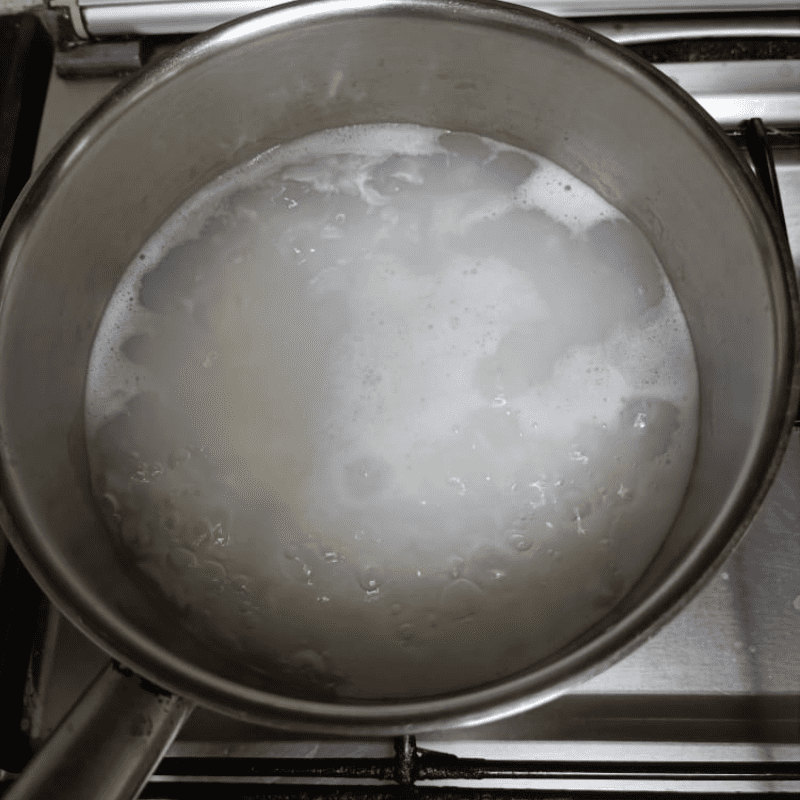 Step 1 Cook the porridge Pork Heart Porridge with Potatoes