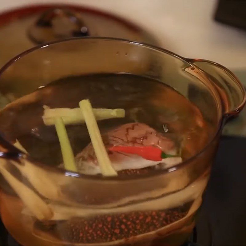 Step 1 Prepare and boil the snails for Snail Salad