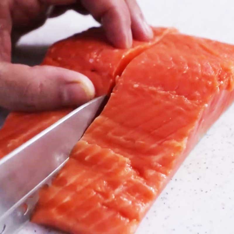 Step 1 Prepare and marinate the salmon Grilled Salmon with Tamarind Sauce