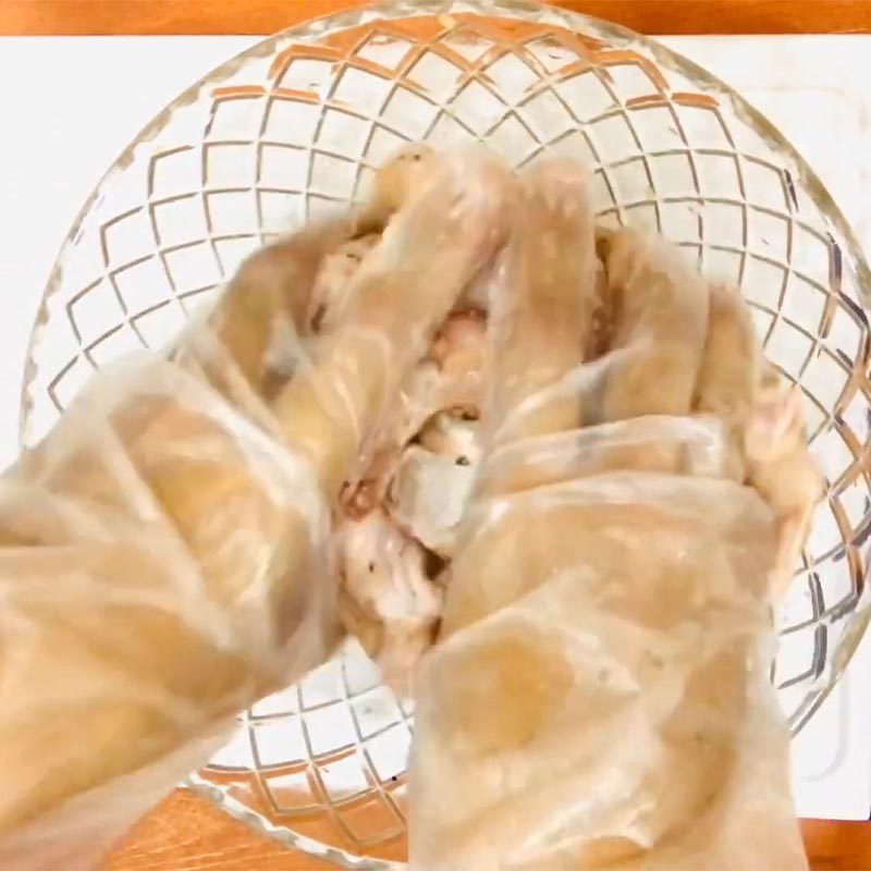 Step 2 Prepare and marinate chicken Chicken curry with coconut milk sweet potatoes