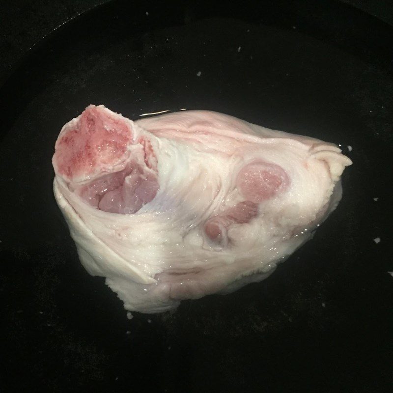 Step 1 Prepare and marinate the pork leg Pork Leg Braised with Coca-Cola