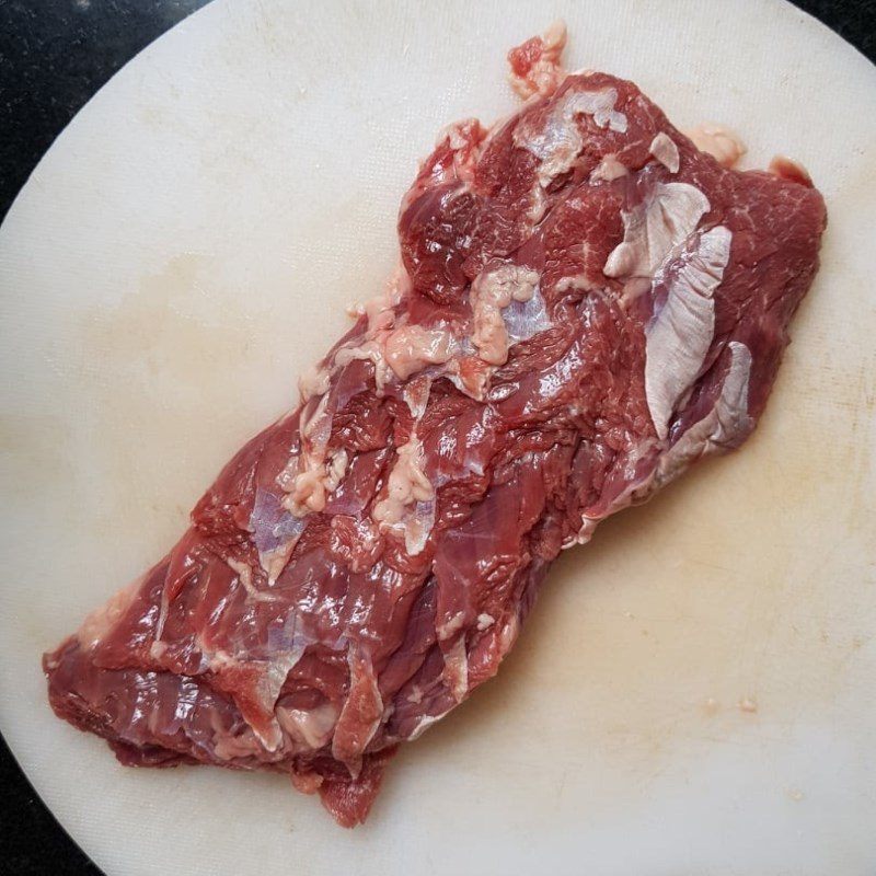 Step 3 Prepare and Marinate the Beef Grilled Beef with Black Pepper Sauce