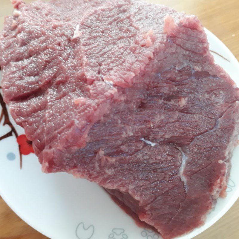 Step 2 Prepare and Marinate the Beef Shredded Dried Beef (Recipe Shared by Users)